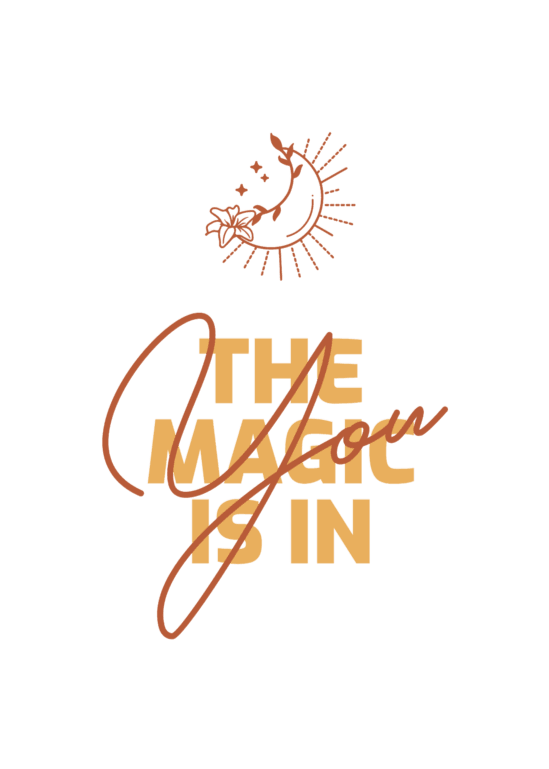 The Magic is in You – Zipper Tote Bag - Fifth Rebel