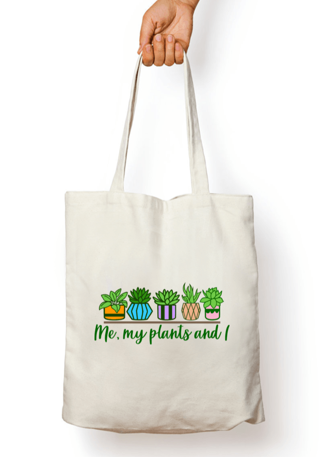 Plant Lover’s Zipper Tote – Me, My Plants & I - Fifth Rebel