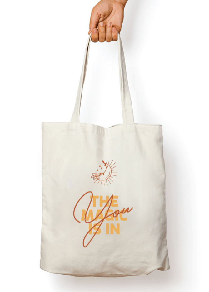 The Magic is in You – Zipper Tote Bag - Fifth Rebel