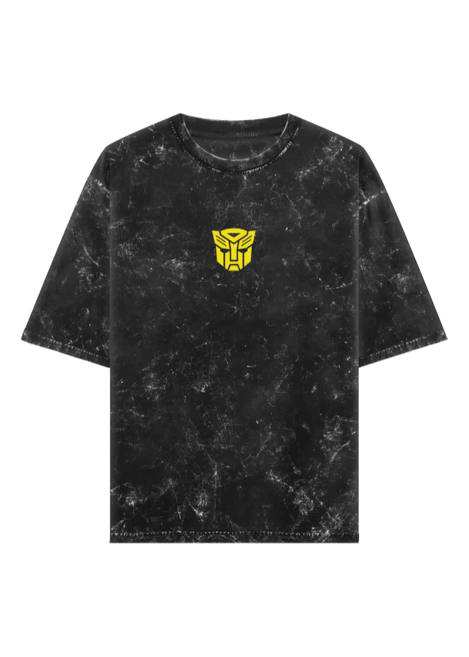 Bold & Buzzing: Transformers Oversized Unisex T-Shirt - Fifth Rebel