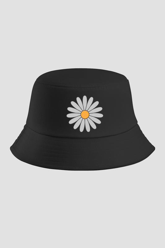 Sunshine Style – Embroidered Daisy Bucket Hat - Fifth Rebel