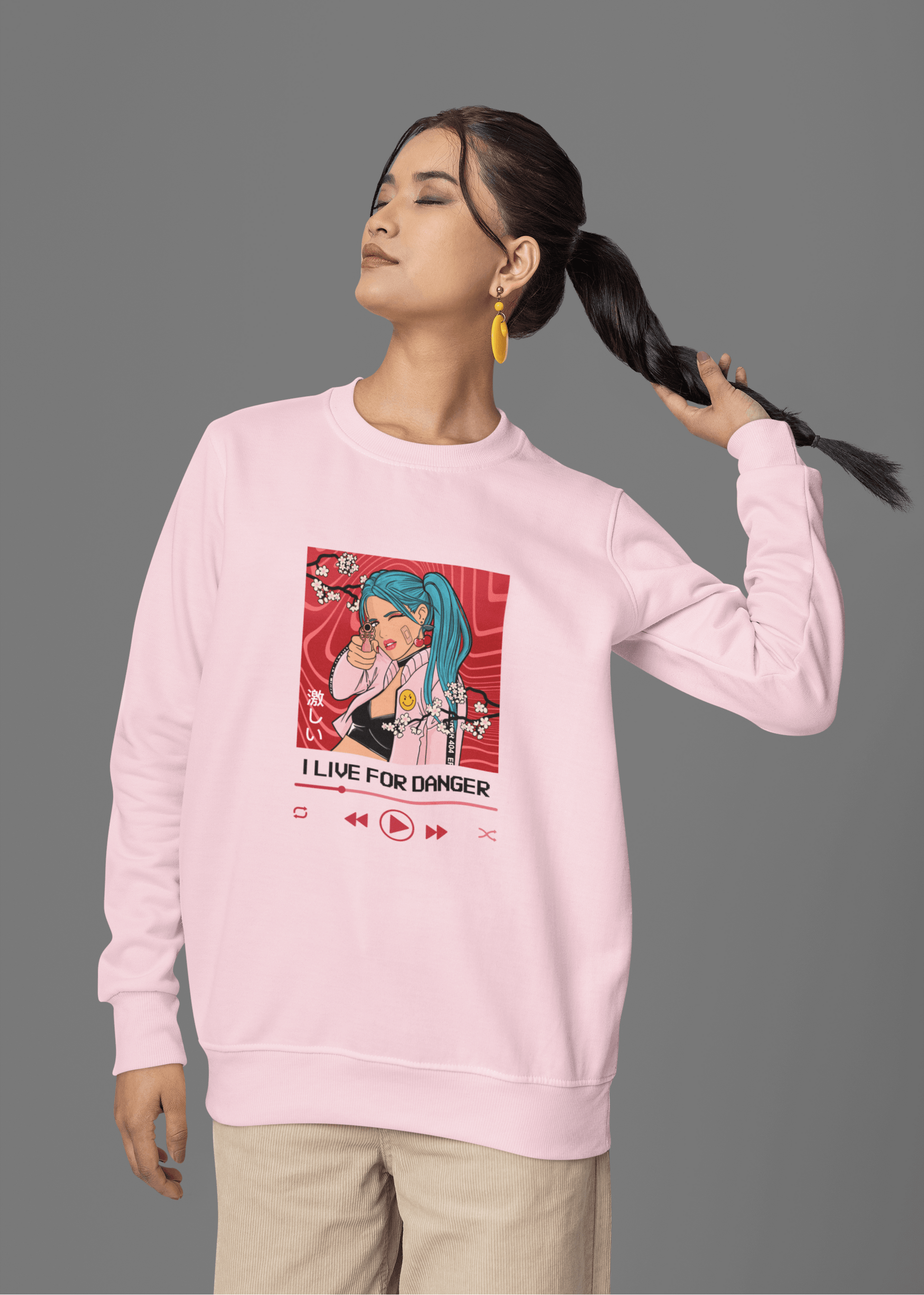 Danger Zone Hoodie – Anime Edge in Style. - Fifth Rebel