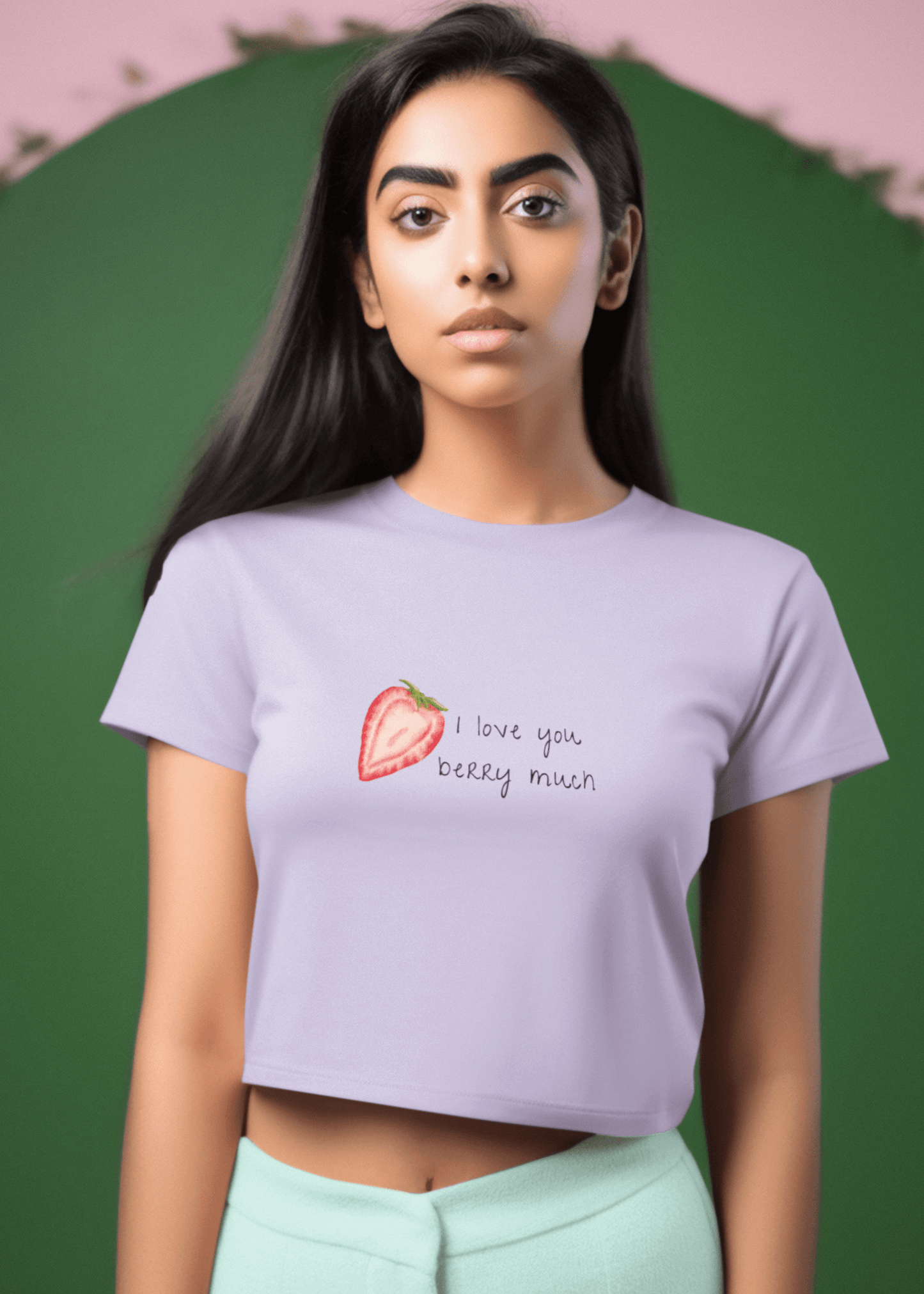 Berry Sweet Crop Top - Fifth Rebel