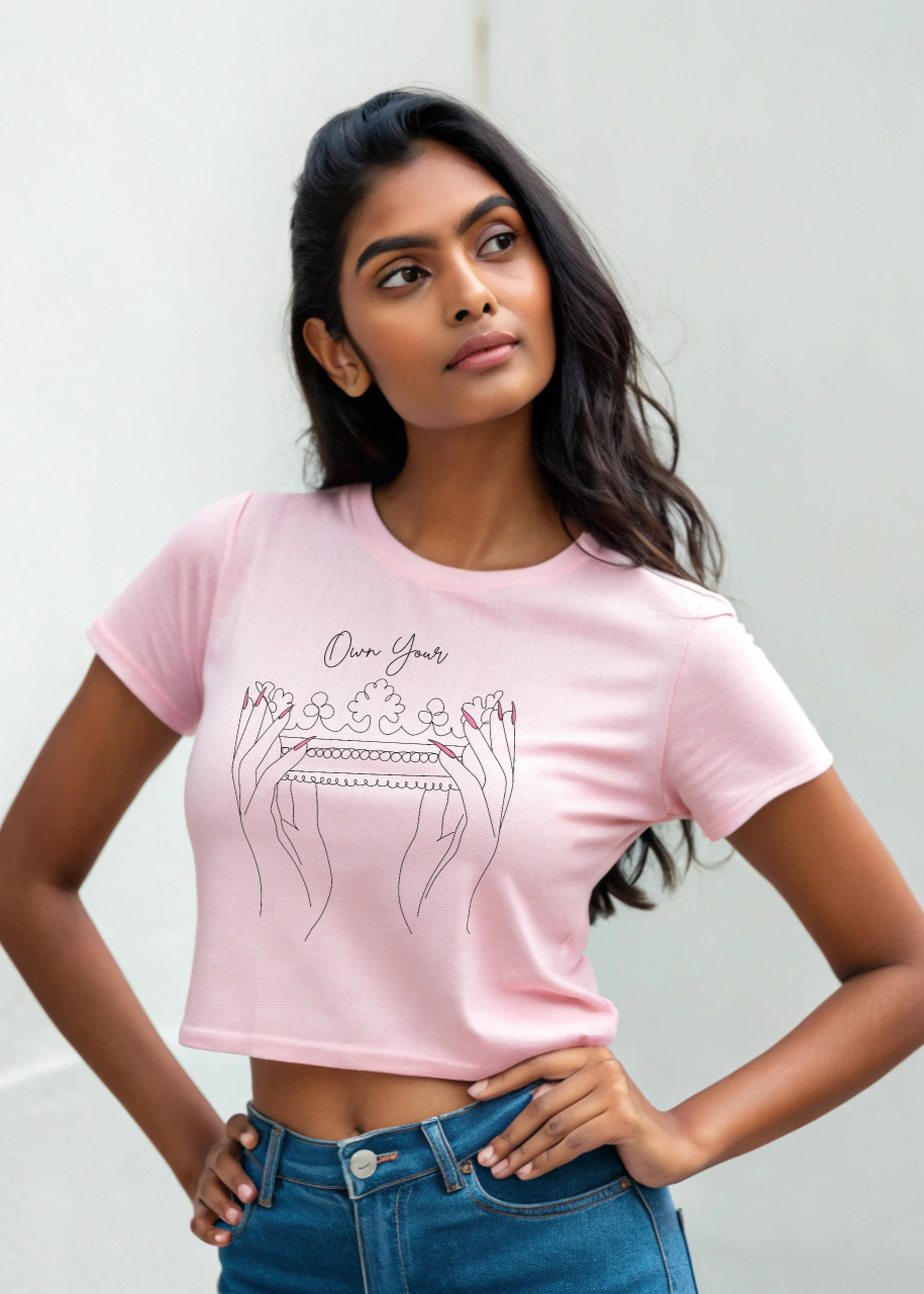 Own Your Crown Crop Top