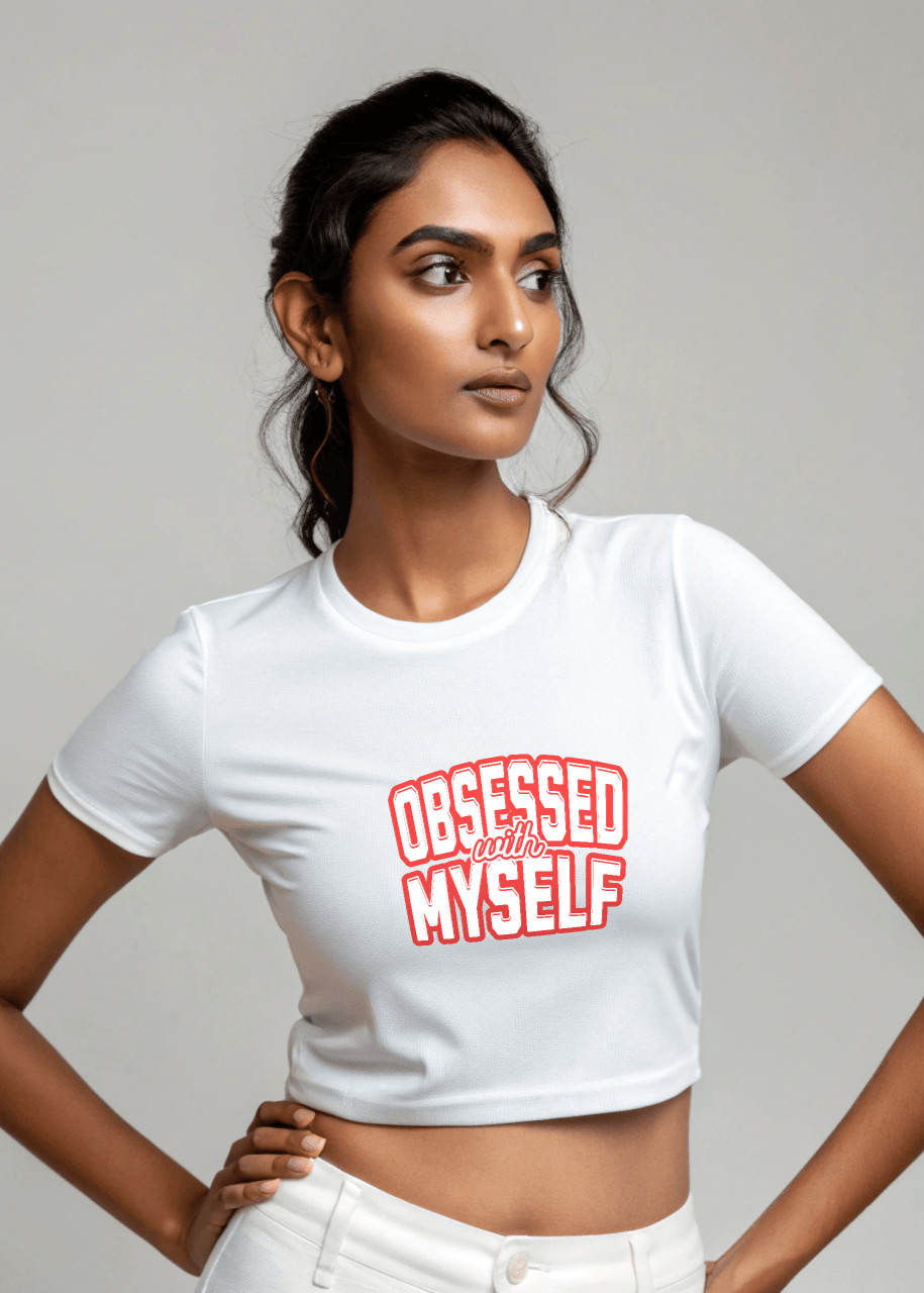 Obsessed With Myself Crop Top - Fifth Rebel