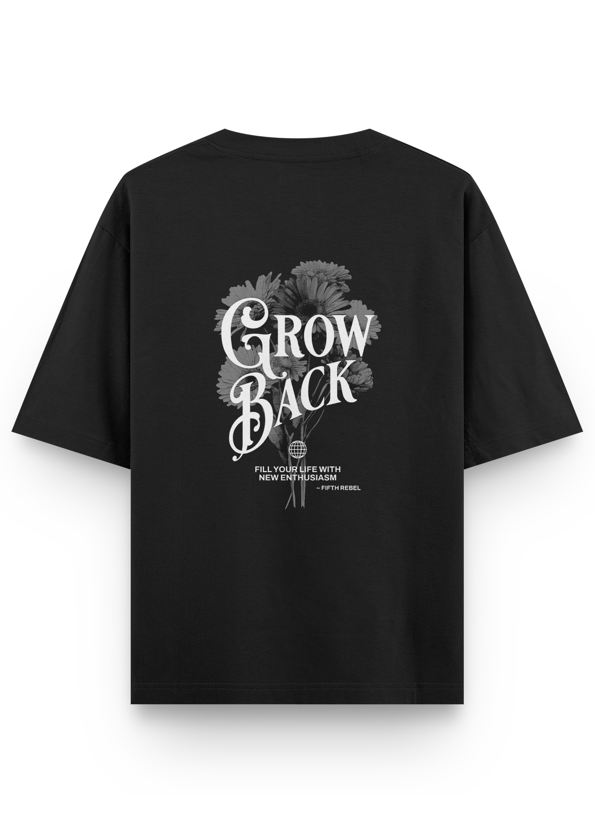 Grow Back Unisex Oversized Tee