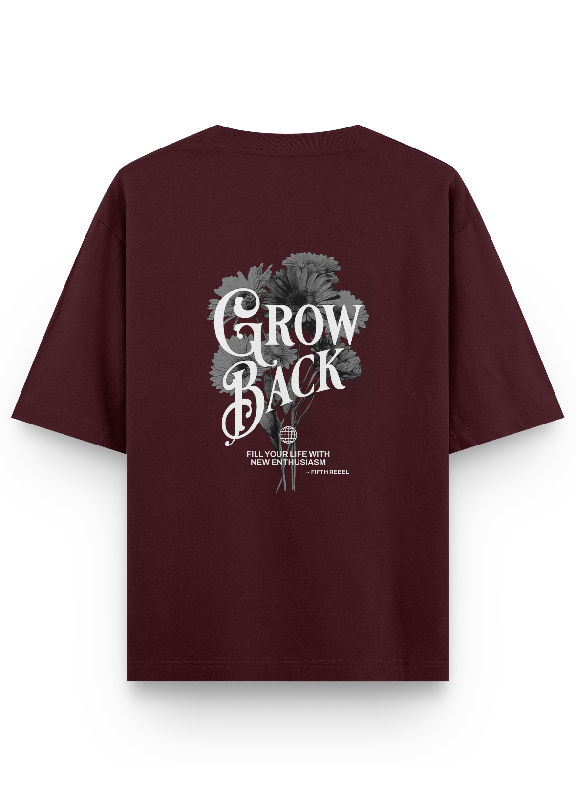 Grow Back Unisex Oversized Tee