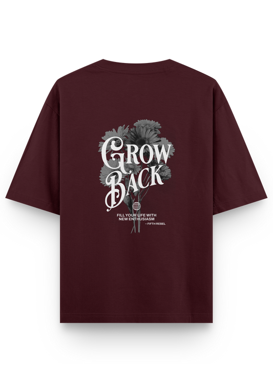 Grow Back Unisex Oversized Tee