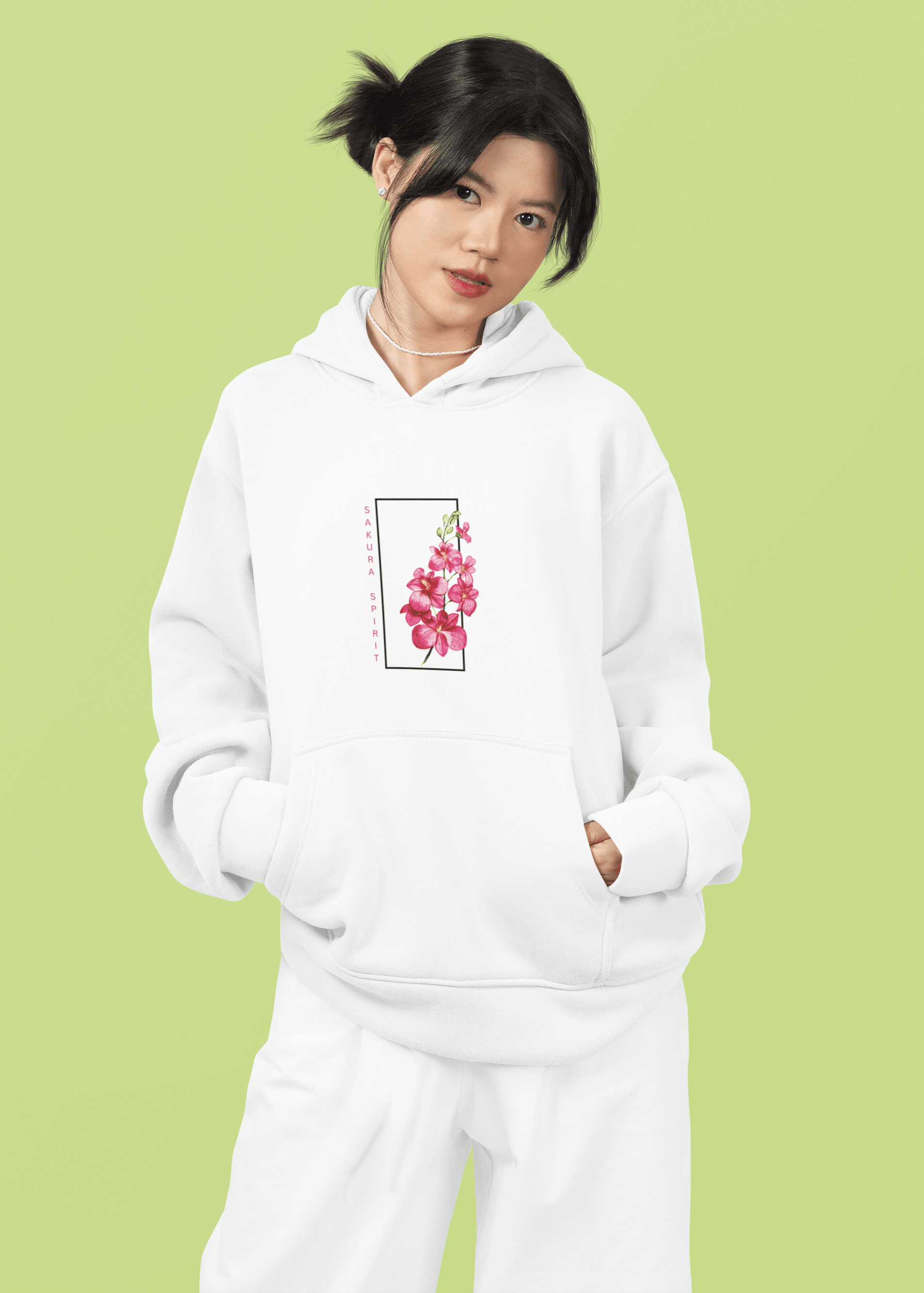 Sakura Spirit Unisex Hooded Sweatshirt - Fifth Rebel