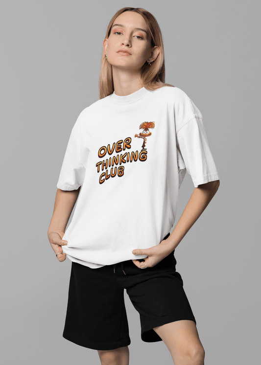 Anxiety Club Oversized Tee - Fifth Rebel