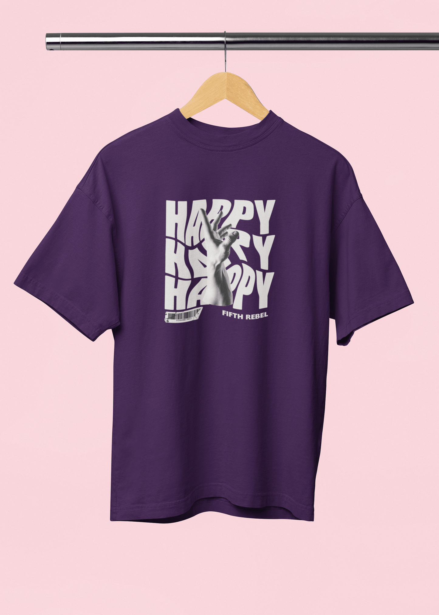 Endless Happy –Premium Unisex Oversized Tee - Fifth Rebel