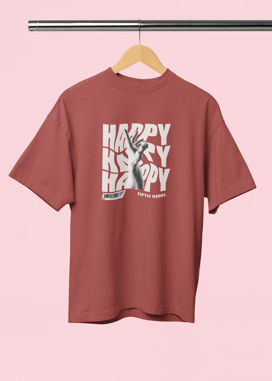 Endless Happy –Premium Unisex Oversized Tee - Fifth Rebel