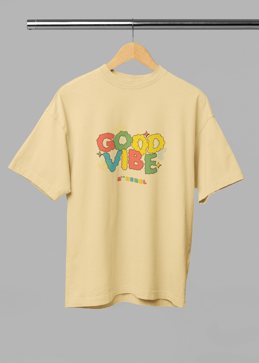 Good Vibe Unisex Oversized Tshirt - Fifth Rebel