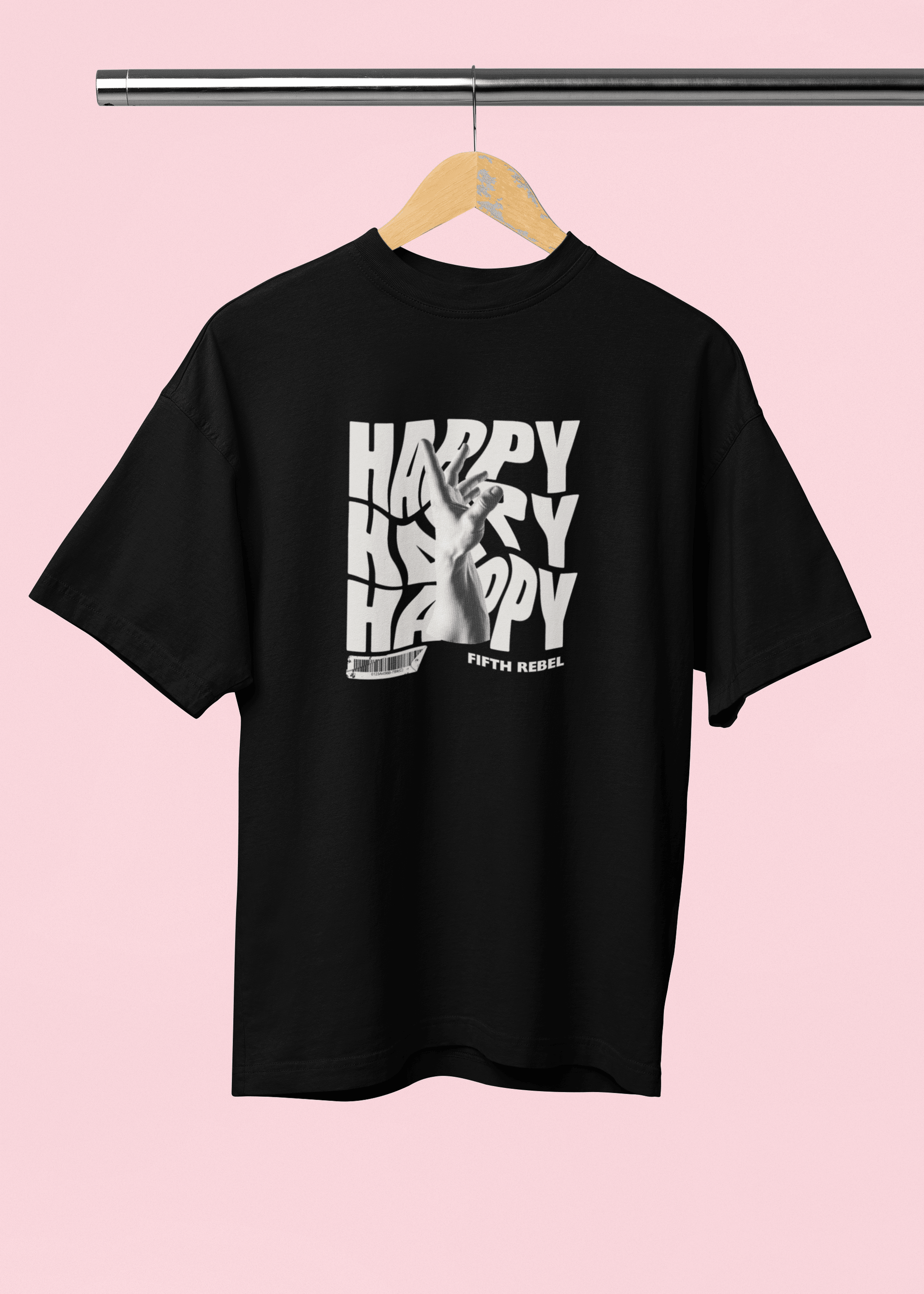 Endless Happy –Premium Unisex Oversized Tee - Fifth Rebel