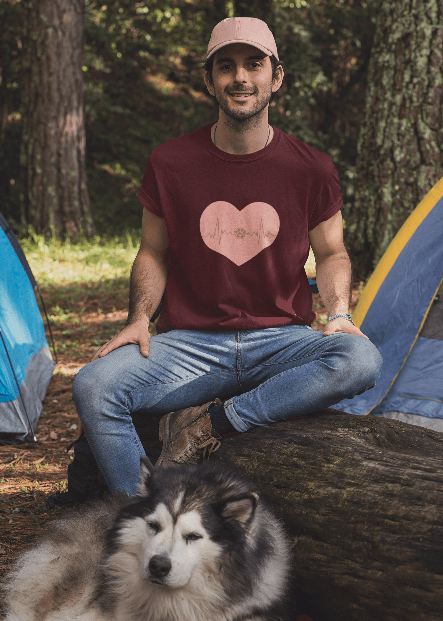 Paw Pulse Oversized Tee – Wear Your Love for Dogs. - Fifth Rebel